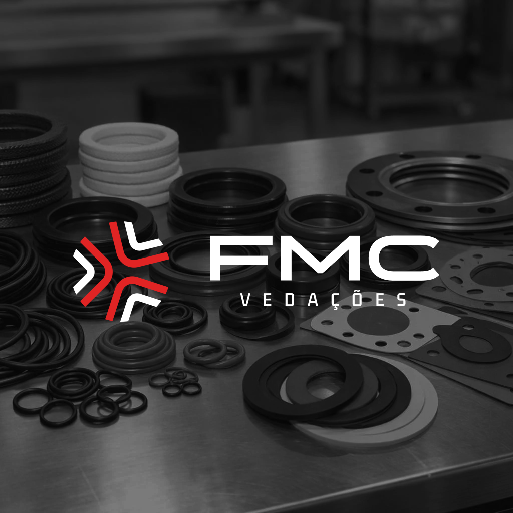 Estrutura industrial da FMC Vedações
