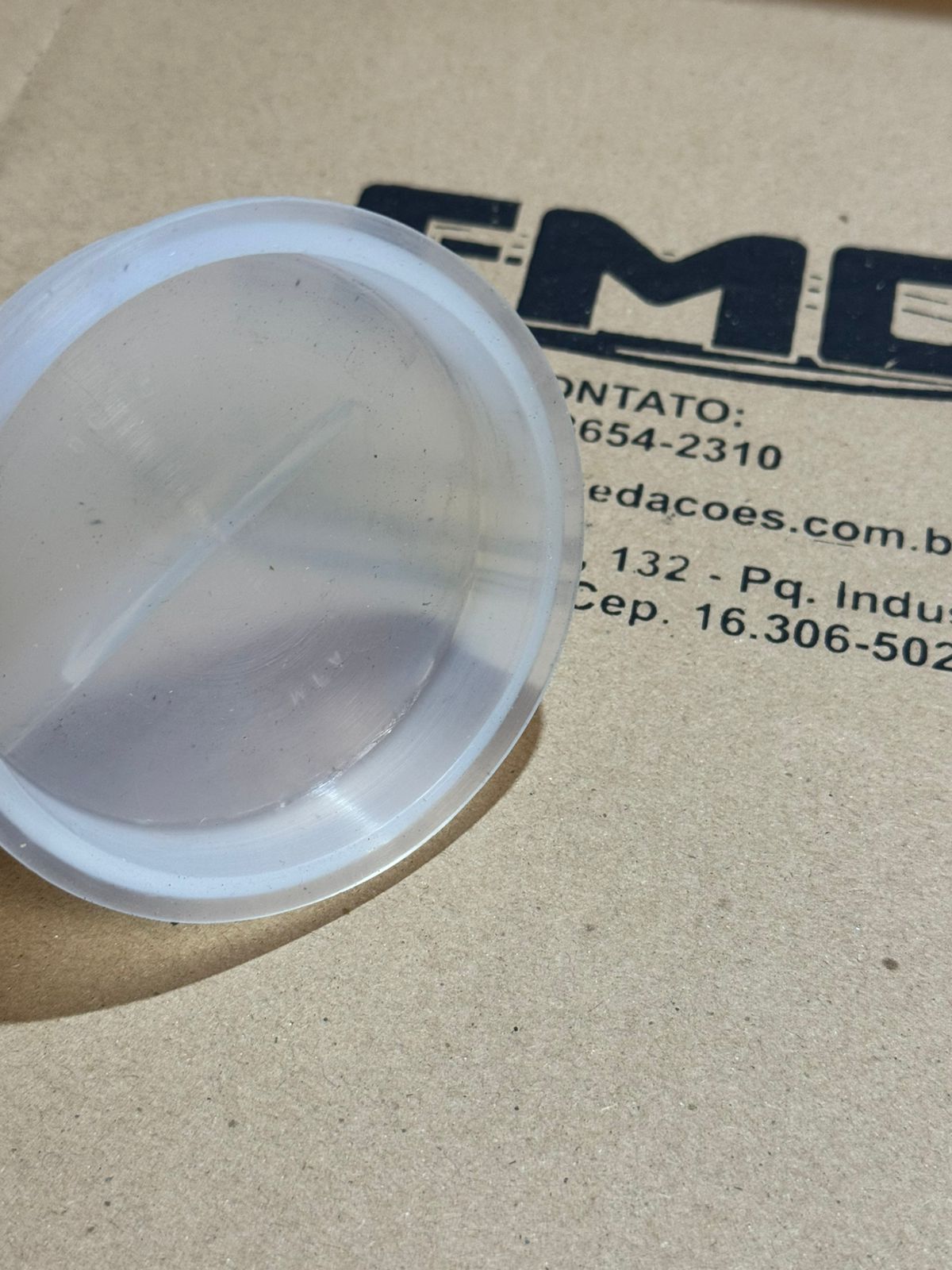 Tampa de Silicone Circular